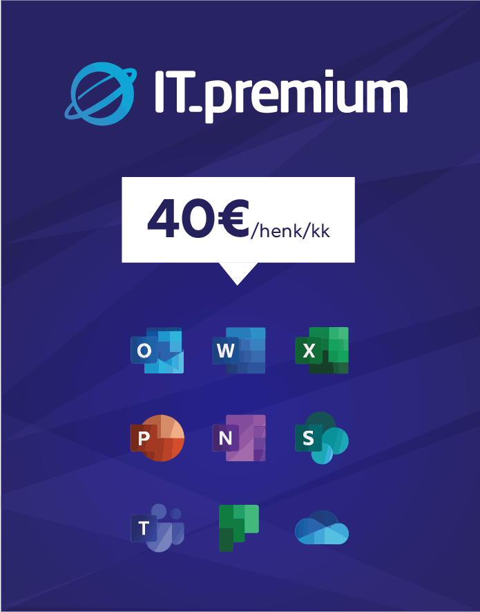 IT Premium maksaa 40€/henkilö/kk.